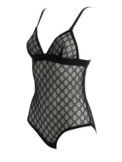 gucci underwear female|Gucci tulle bodysuit.